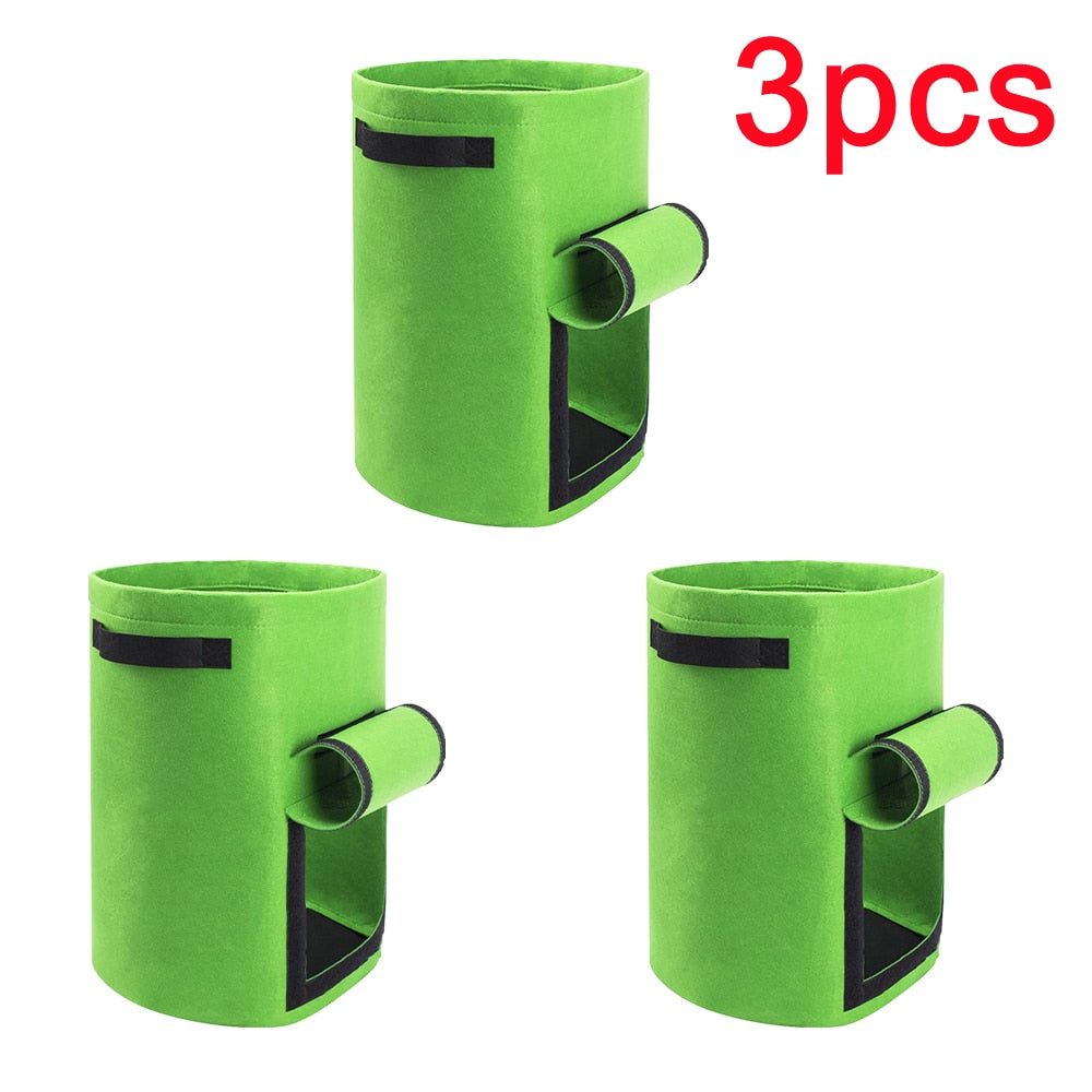 Felt 1 Piece & 3 Piece Grow Bags