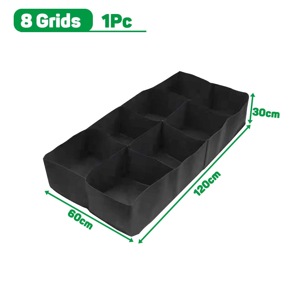 Plant Grow Bags 128 Gallon Fabric Raised Garden Bed