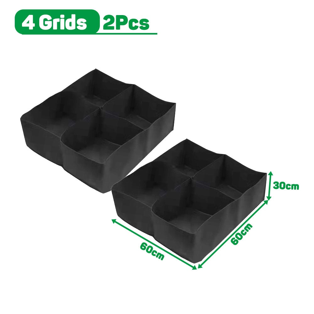 Plant Grow Bags 128 Gallon Fabric Raised Garden Bed