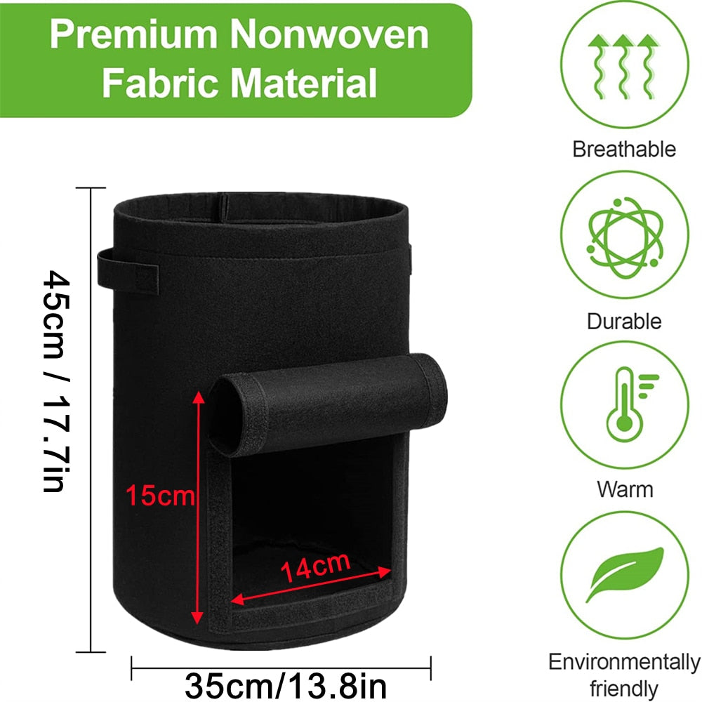 Felt 1 Piece & 3 Piece Grow Bags