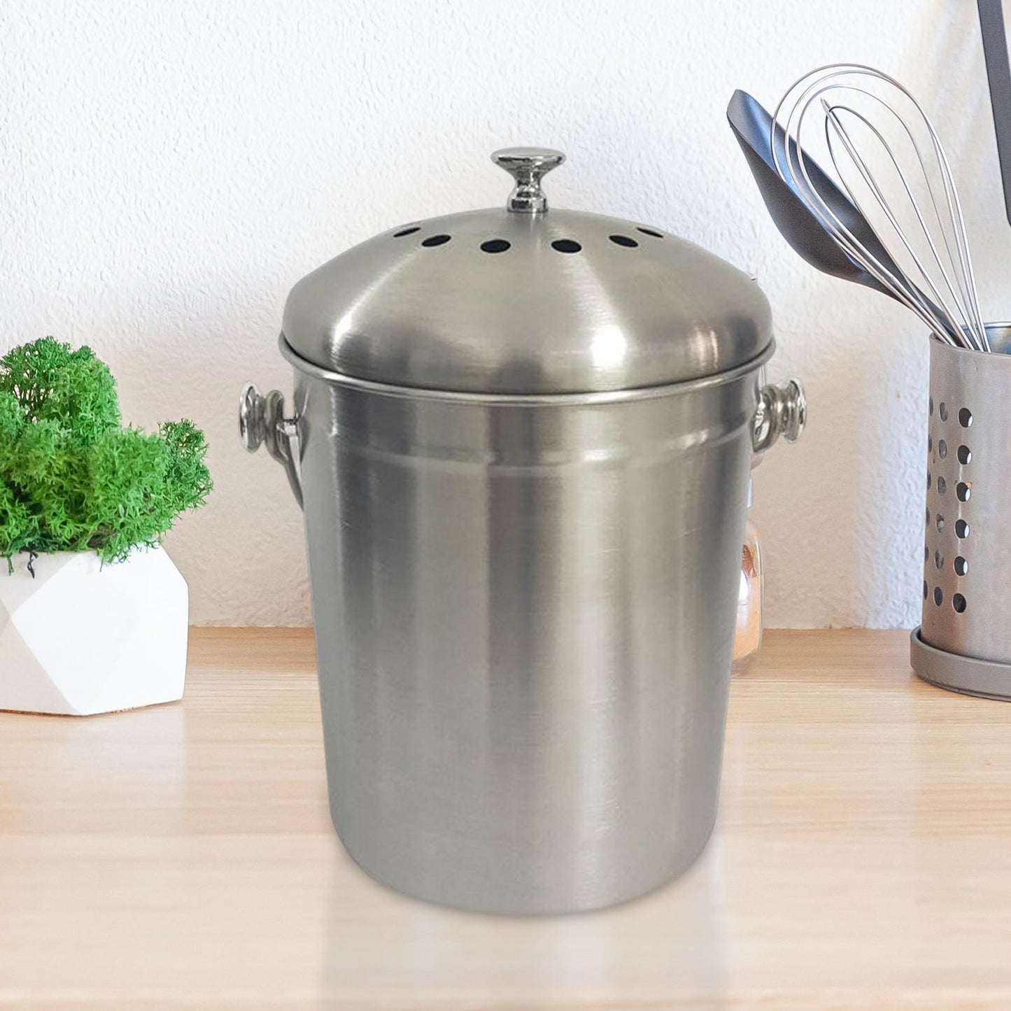 Compost Bucket Recycling Reusable Multipurpose Trash Can