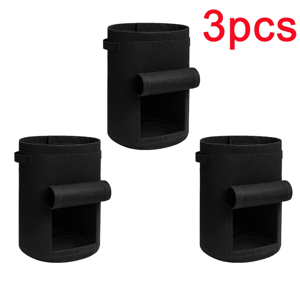 Felt 1 Piece & 3 Piece Grow Bags