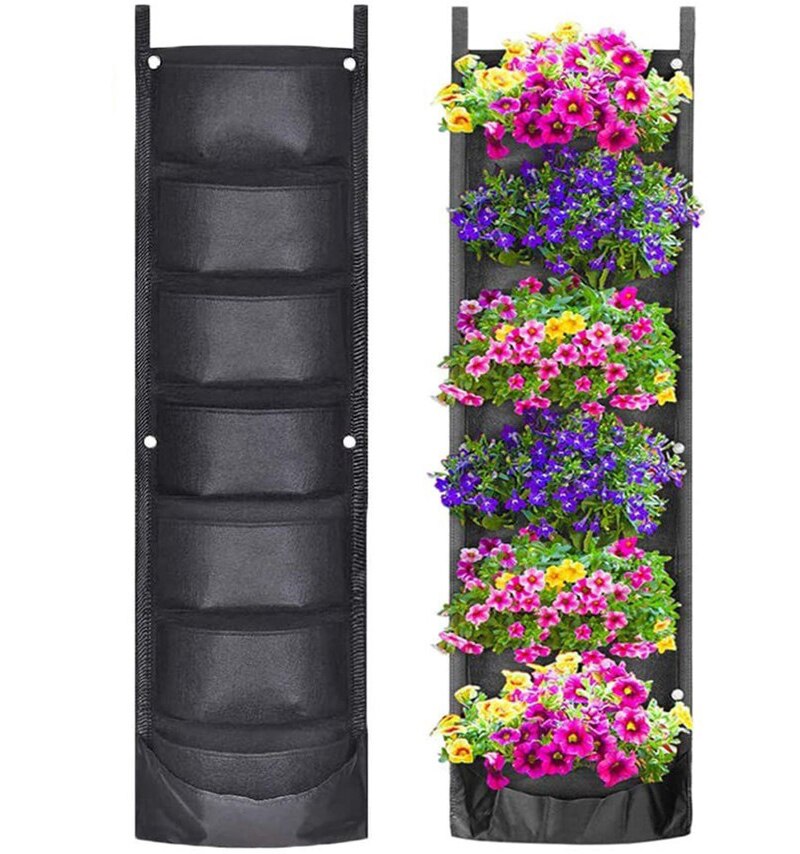 Vertical Hanging Planting Flower/Vegetable Grow Bag