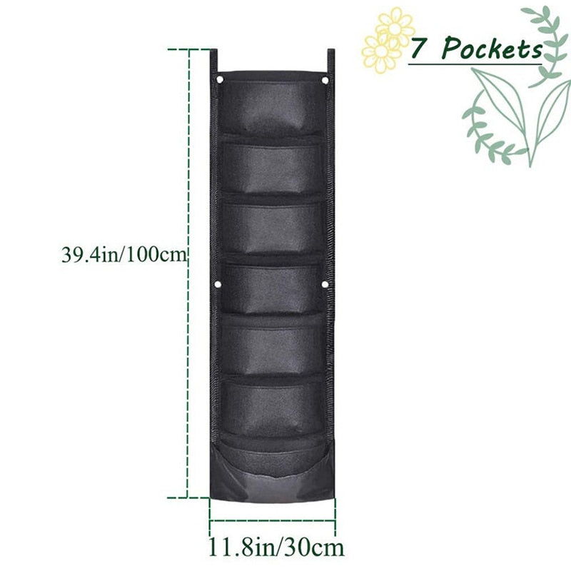 Vertical Hanging Planting Flower/Vegetable Grow Bag